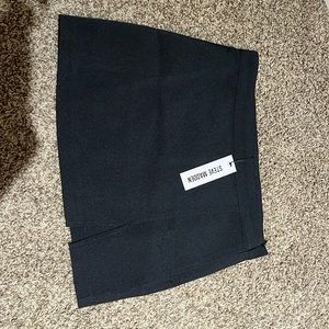 NWT Steve Madden Black mini skir